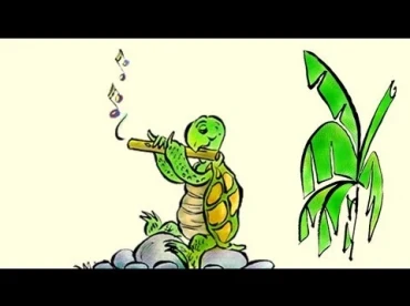 Turtle's Flute: Learn German with subtitles - Story for Children 