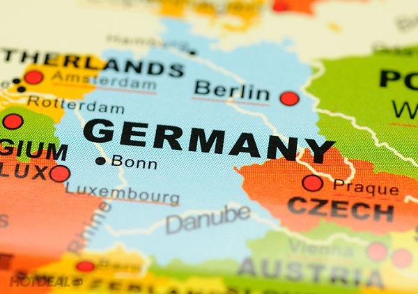 Tên gọi và vị trí địa lý của nước Đức