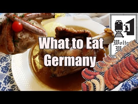 Thưởng thức các món ăn nổi tiếng ở Đức