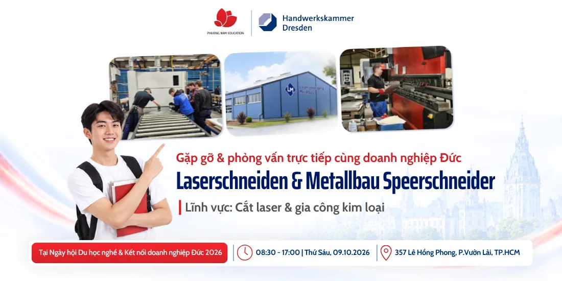 Gặp gỡ & phỏng vấn trực tiếp cùng doanh nghiệp Đức: Laserschneiden & Metallbau Ralf Speerschneider - Lĩnh vực Cắt laser & gia công kim loại