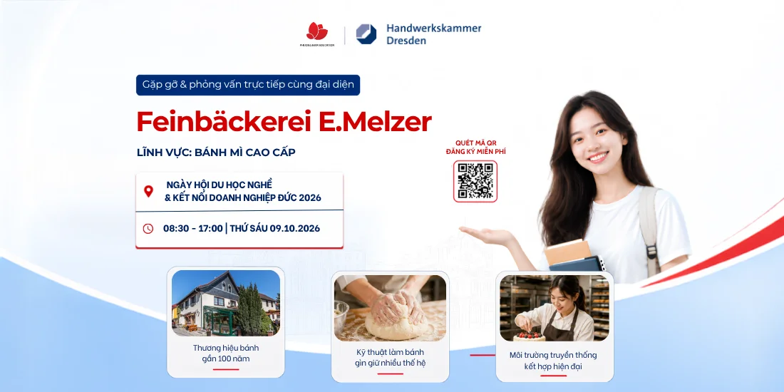 Gặp gỡ & phỏng vấn trực tiếp cùng doanh nghiệp Đức: Feinbäckerei E. Melzer chuyên Bánh mì cao cấp