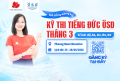 Thông báo tổ chức kỳ thi cấp Chứng chỉ năng lực tiếng Đức ÖSD tháng 03/2026