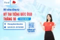 Thông báo tổ chức kỳ thi cấp Chứng chỉ năng lực tiếng Đức ÖSD trình độ B1 - tháng 10/2025