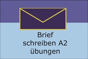 Các bài mẫu viết thư A2 tiếng Đức