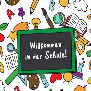 In der Schule - Từ vựng về chủ đề trường học