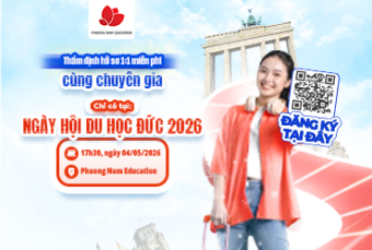 Sự kiện “Ngày hội Du học Đức 2026” - Gặp gỡ trực tiếp các trường Đại học Đức uy tín