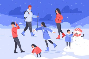 Der Winter - Từ vựng tiếng Đức chủ đề mùa đông