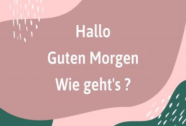 Bài 1 Begrüßungen - Übung