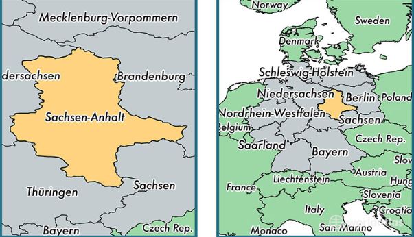 Sachsen - Anhalt là tiểu bang của Đức