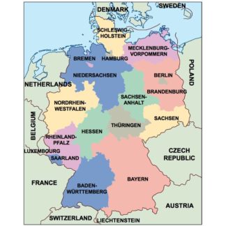 Cập nhật năm 2024, bản đồ các bang của Đức đã được cập nhật với thông tin mới nhất, giúp du khách dễ dàng lựa chọn địa điểm tham quan và khám phá văn hóa đa dạng của mỗi bang.