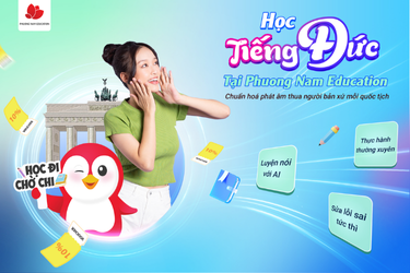 Chuẩn hóa phát âm tiếng Đức cùng khóa học tiếng Đức Online dành cho người mới bắt đầu của Phuong Nam Education