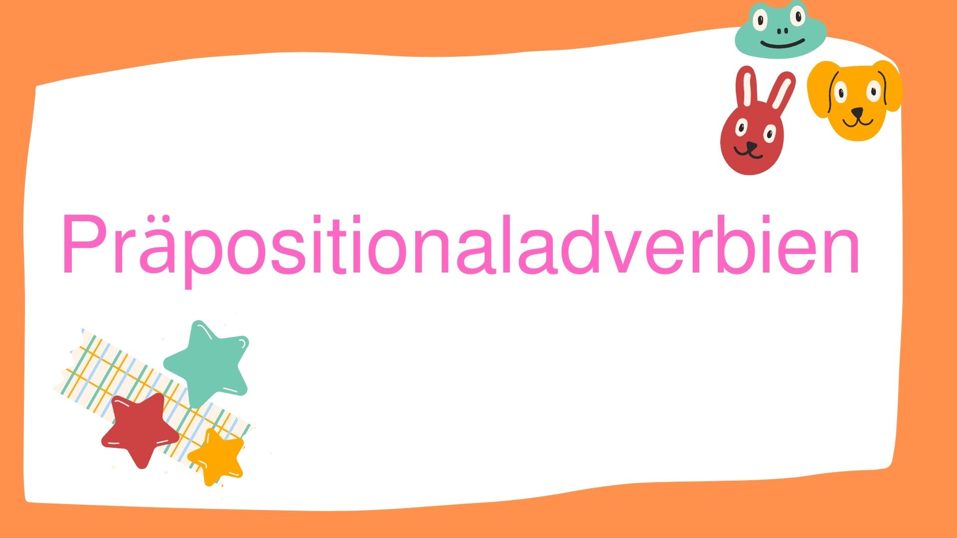 Cách sử dụng giới trạng từ (Präpositionaladverbien) trong tiếng Đức