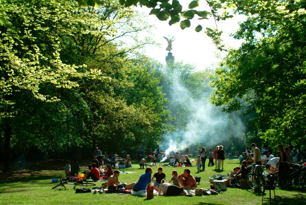 Tiergarten lá phổi xanh của Berlin