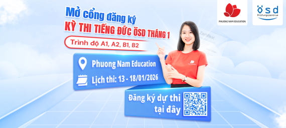Phuong Nam Education tổ chức kỳ thi cấp Chứng chỉ năng lực tiếng Đức ÖSD 