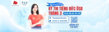 Phuong Nam Education tổ chức kỳ thi cấp Chứng chỉ năng lực tiếng Đức ÖSD 