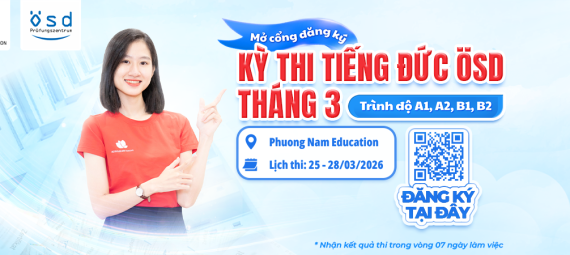 Phuong Nam Education tổ chức kỳ thi cấp Chứng chỉ năng lực tiếng Đức ÖSD 